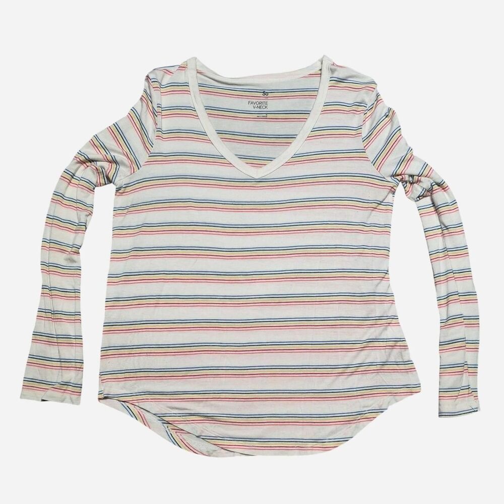 So-clothing Women's rainbow Shirt size S
